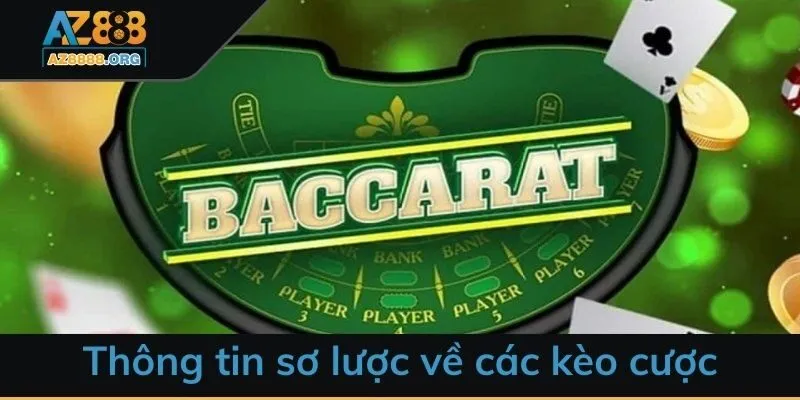 Thông tin sơ lược về các kèo baccarat